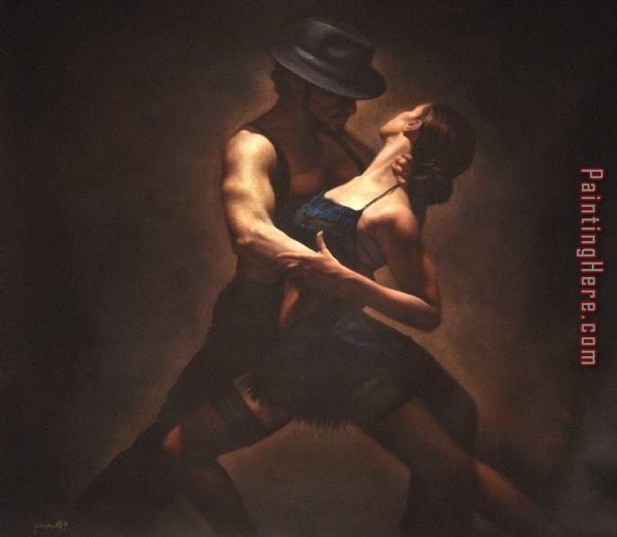 Tango II painting - Hamish Blakely Tango II art painting